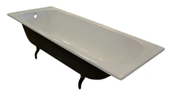 Cast iron bathtub photo