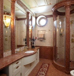 Bathroom column design