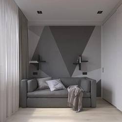 Guest bedroom design with sofa