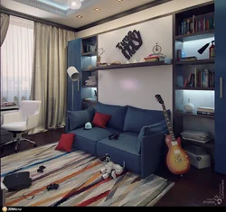 Children's bedroom with sofa design