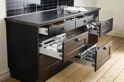 Kitchens with drawers design