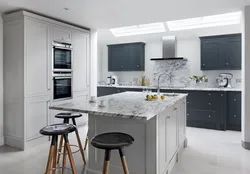 Kitchens in gray design 2023