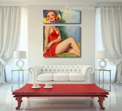 Pin-up uslubidagi oshxona