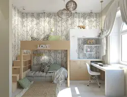 Children's bedroom design 3 by 3