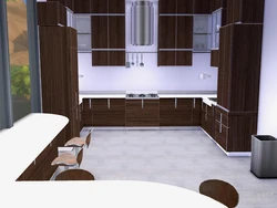 Kitchen design in sims 4 without mods