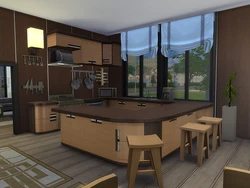Sims 4-те модификациясыз асүй дизайны