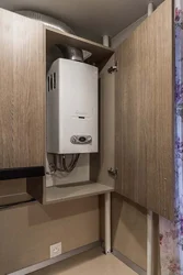Дизайн кухни с газовым котлом в хрущевке