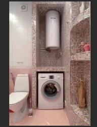 Paltaryuyan maşın üçün niş ilə küvet dizaynı