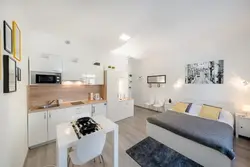 Design studio 20 sq m with kitchen peak