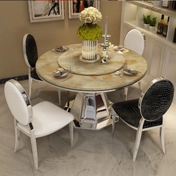 Kitchen table for a small kitchen round modern design