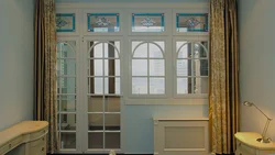 Photo of balcony doors in the apartment