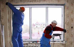 Установка окон в квартире фото