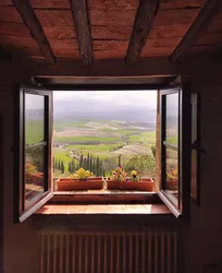 Открытое окно в квартире фото