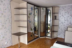 Corner Wardrobe In A One-Room Apartment Photo