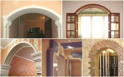 How to make an arch in an apartment photo