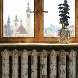 Старые деревянные окна в квартире фото