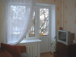 Photo of windows in an apartment in Khrushchev