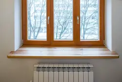 Фото пластиковых окон в квартире с подоконником