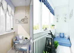 Балкон в стиле прованс в квартире фото