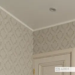 Потолочный плинтус для натяжных потолков фото в квартире