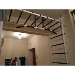 Шведская стенка в квартиру с креплением на стену фото