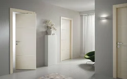 Milk doors in the interior of the apartment