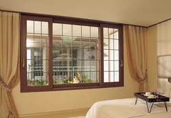 Window color in the apartment interior