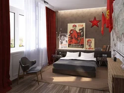 Sovet mebellari bilan kvartira dizayni