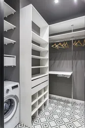 Laundry room in apartment design room