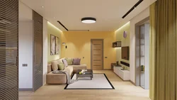 Turnkey apartment design with furniture