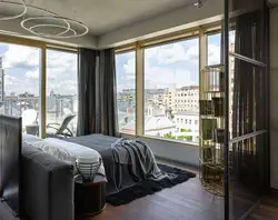 Studio Apartment With Panoramic Windows Design