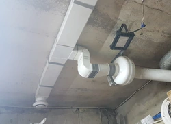 Үйдегі фотодағы ваннаны желдету