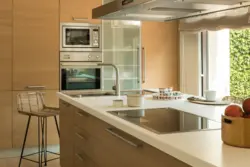 Photo of the kitchen work area in the house