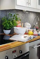 Photo Of The Kitchen Work Area In The House