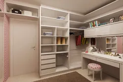 Dressing room design for teenagers