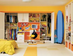 Dressing room design for teenagers