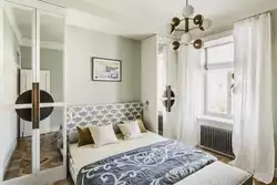 Bedroom design bed by the door
