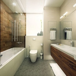 Bathroom interior is