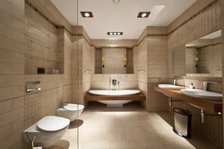 Bathroom interior is