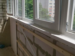 Loggia parapet photo