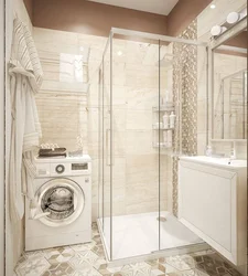 Room next to the bathroom design
