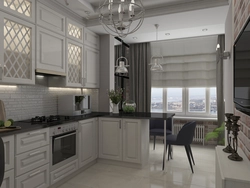 Kitchen design with 5 doors
