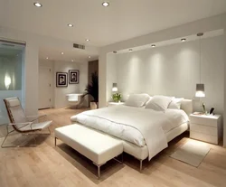 White ceiling design for bedroom