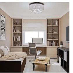 Living room design table by the window