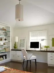 Living room design table by the window