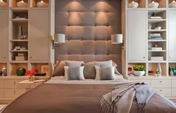 Design of wall cabinets for bedroom