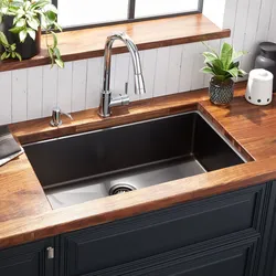 Sink color in kitchen design
