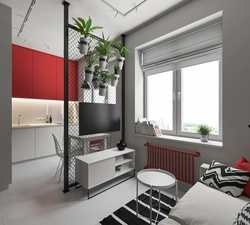 Loggia 23 sq m design