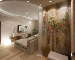 Design Of Hallway Living Room Kitchen Bedroom