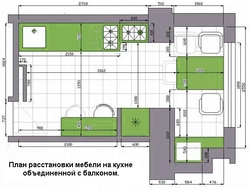 Размеры комнаты для кухни дизайн